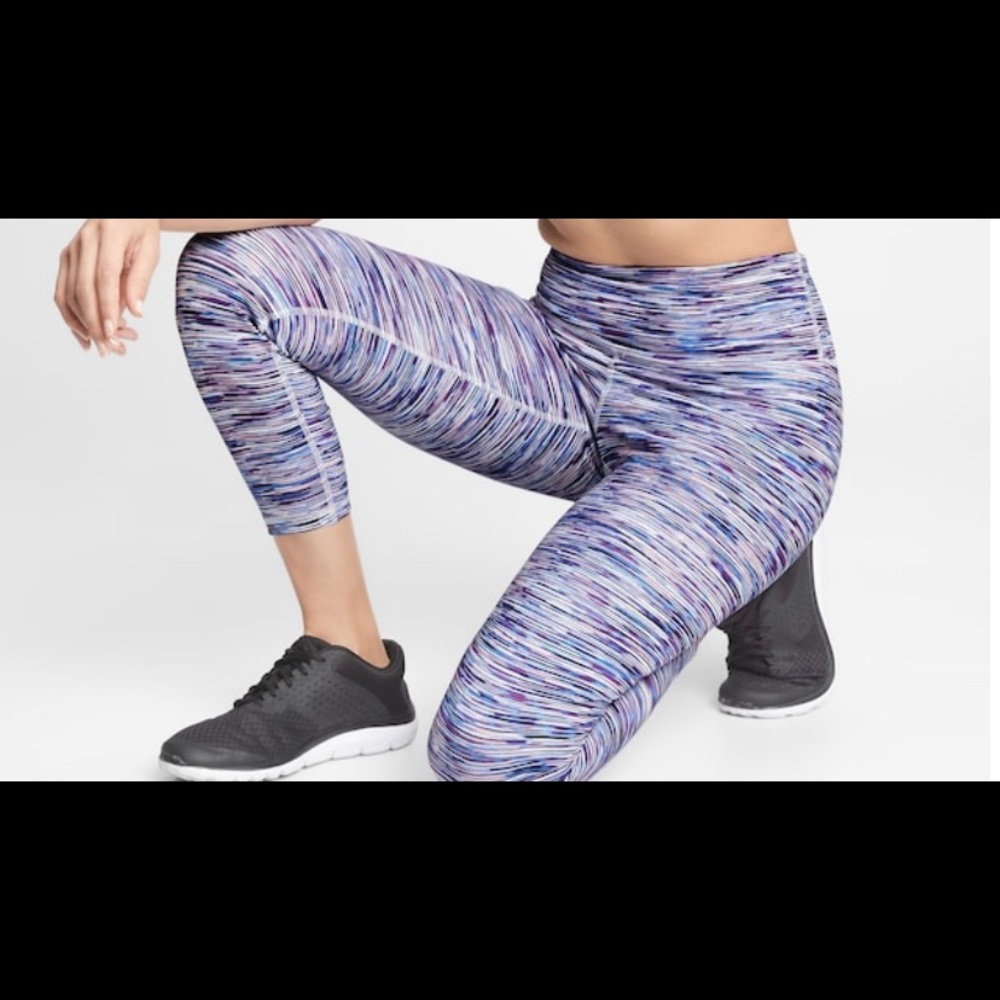 Gapfit Basic Leggings in Cosmic Pink Spacedye